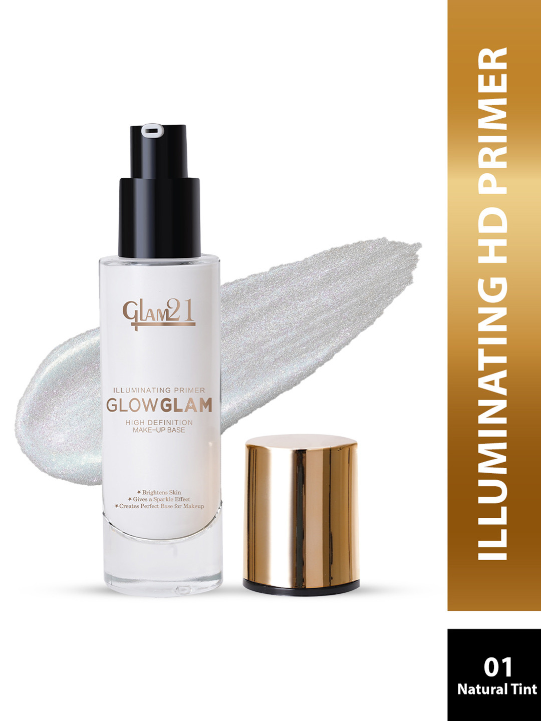 GLAM21 Glow Glam Illuminating HD Matte Finish Primer 40 ml - Natural Tint