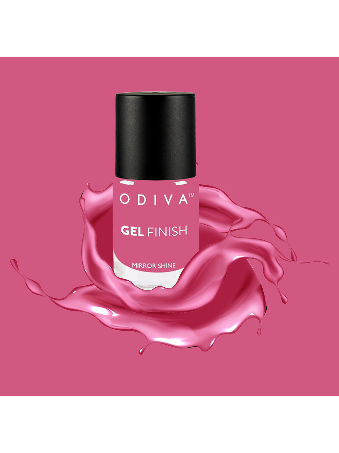 ODIVA Gel Finish Long-Wearing Nail Polish 11 ml - Cutie Pie Pink