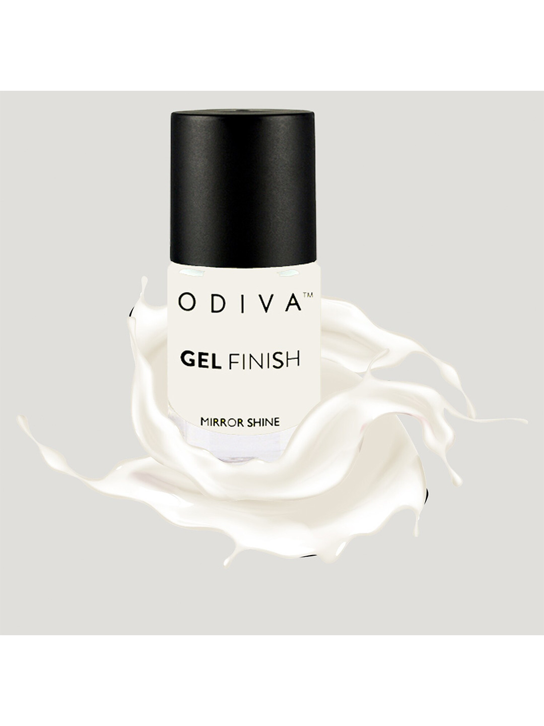 ODIVA Gel Finish Long-Wearing Nail Polish 11 ml - Bring Back The White