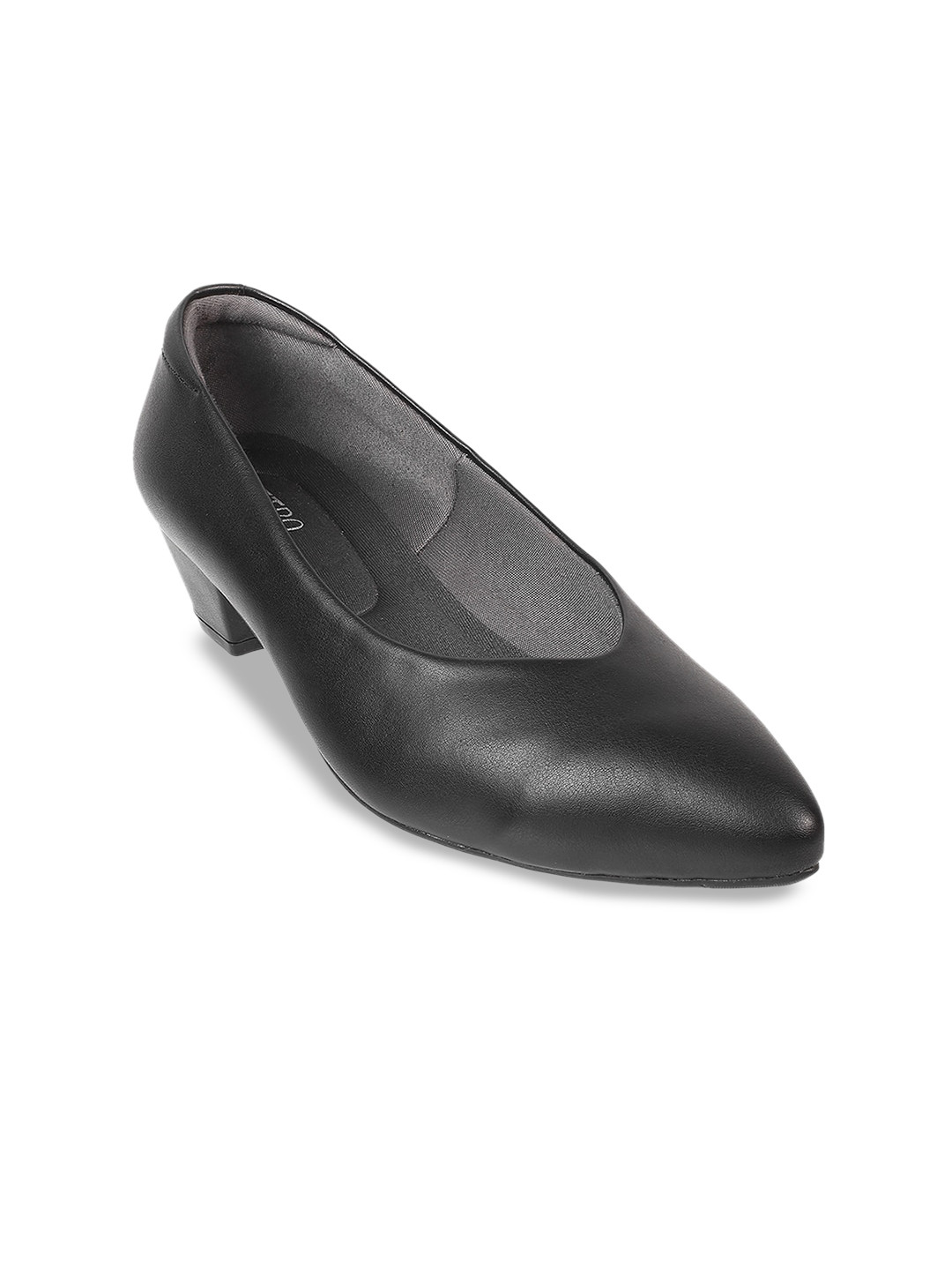 Metro Pointed Toe Block Pumps