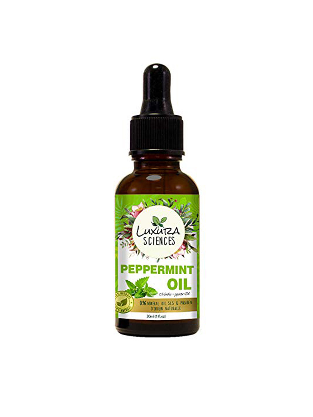 Luxura Sciences Organic Peppermint Essential Oil-15ML