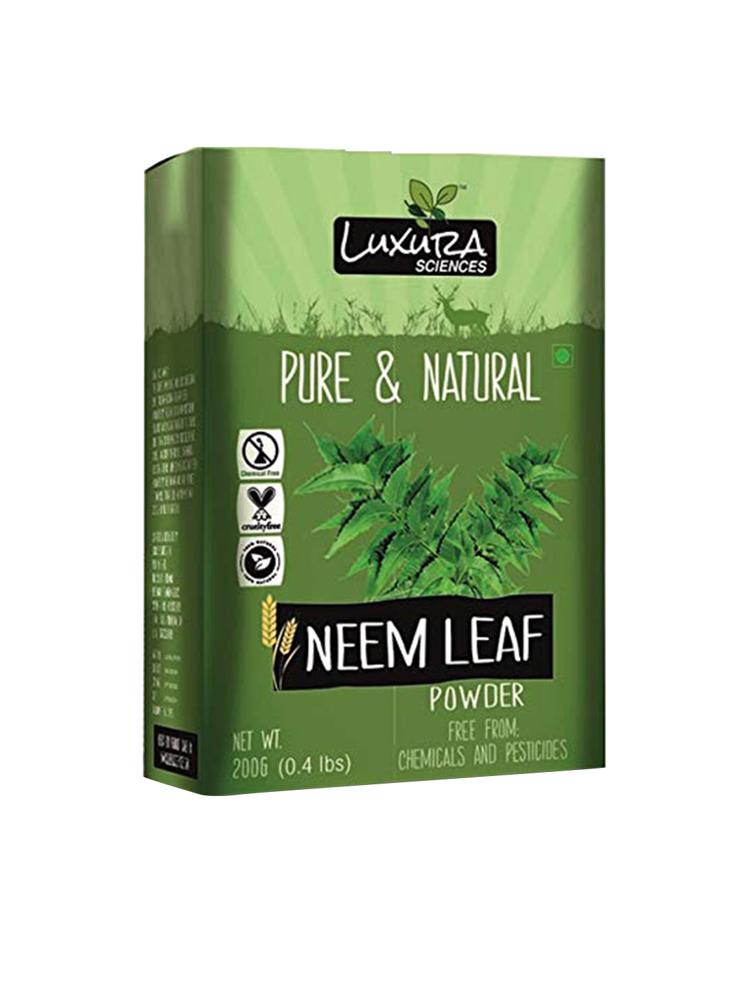 Luxura Sciences Neem Leaf Powder 200 g