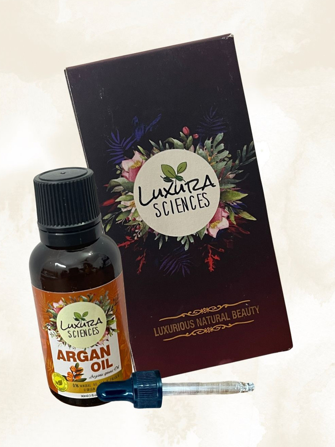 Luxura Sciences Organic Moroccan Argan Oil 30 ML