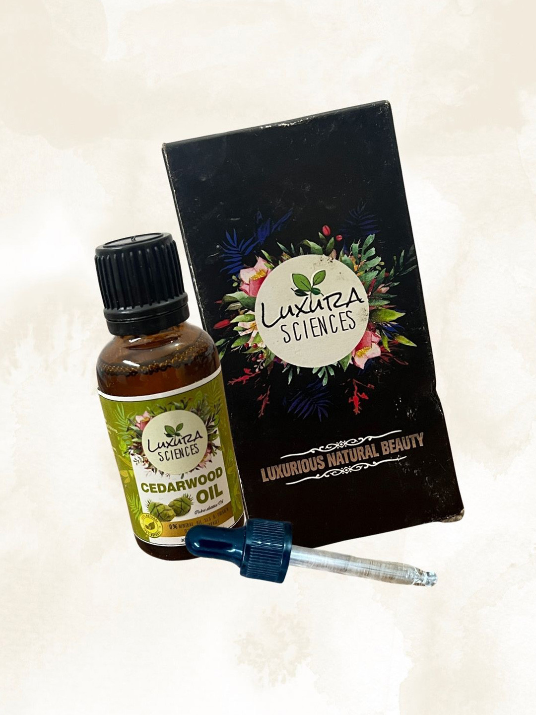 Luxura Sciences Organic Cedarwood Essential Oil 15 ml