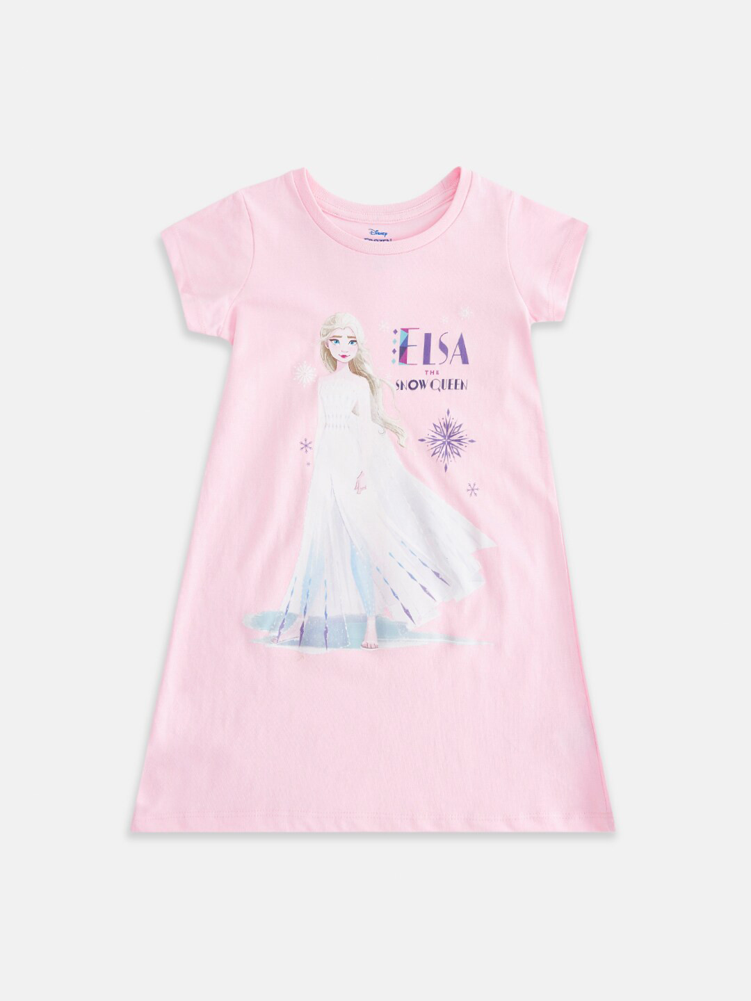 Pantaloons Junior Girls Elsa Printed Pure Cotton Nightdress
