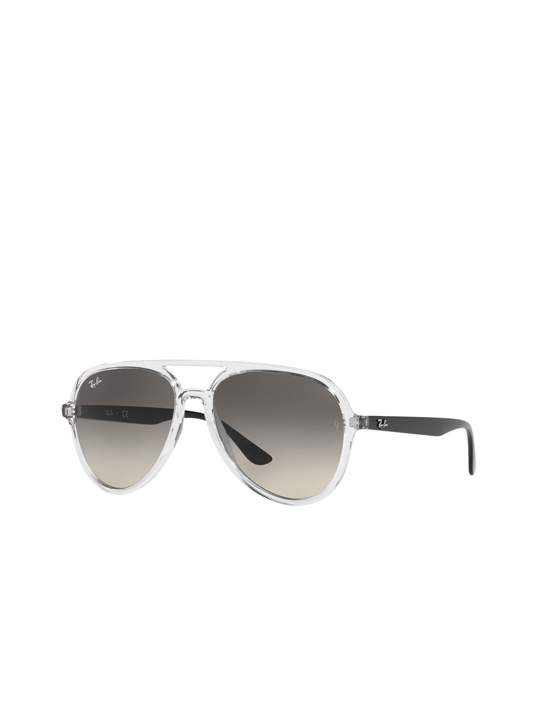 Ray-Ban Unisex Gradient Grey Lens Pilot Sunglasses - 0RB437664771157