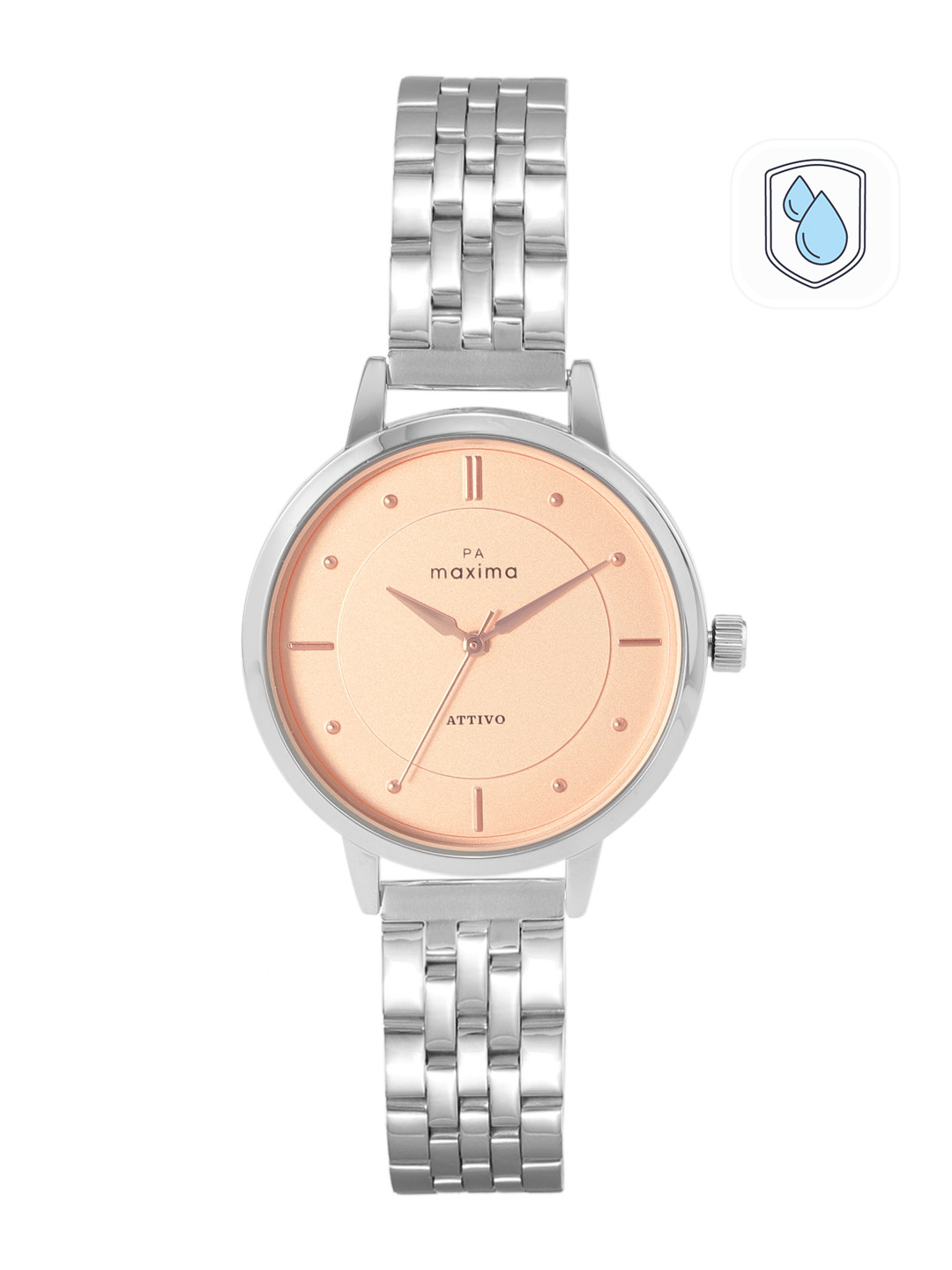 maxima Men Bracelet Style Straps Analogue Watch 66750CMLI