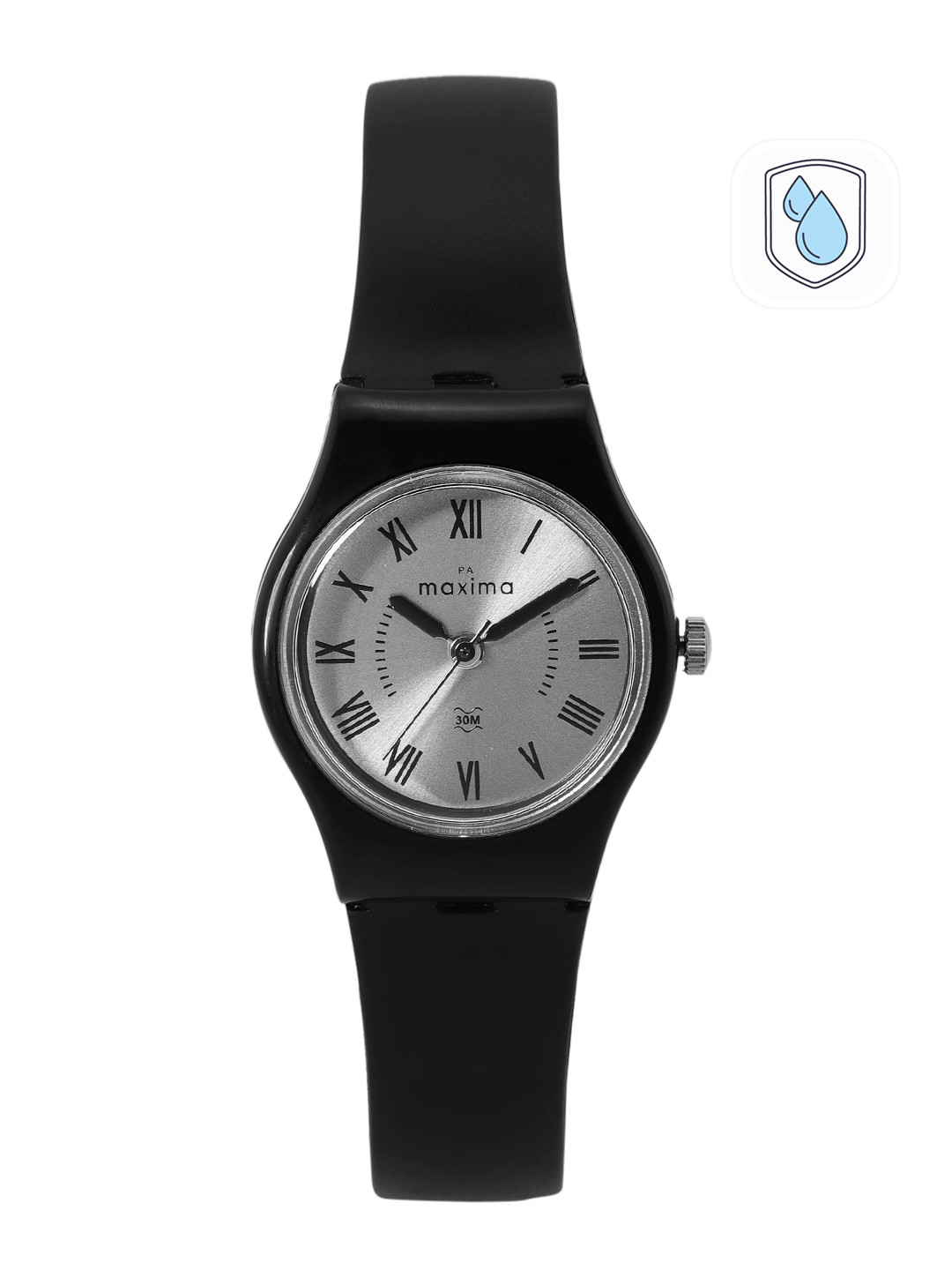 maxima Women Brass Dial & Straps Analogue Watch 03455PPLW