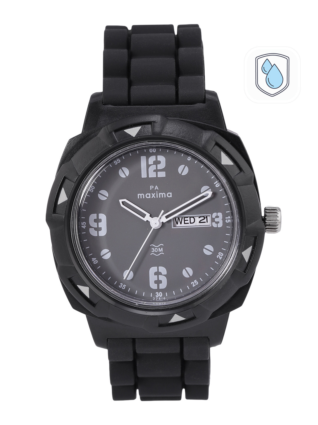 maxima Men Regular Analogue Watch 27816PPGW