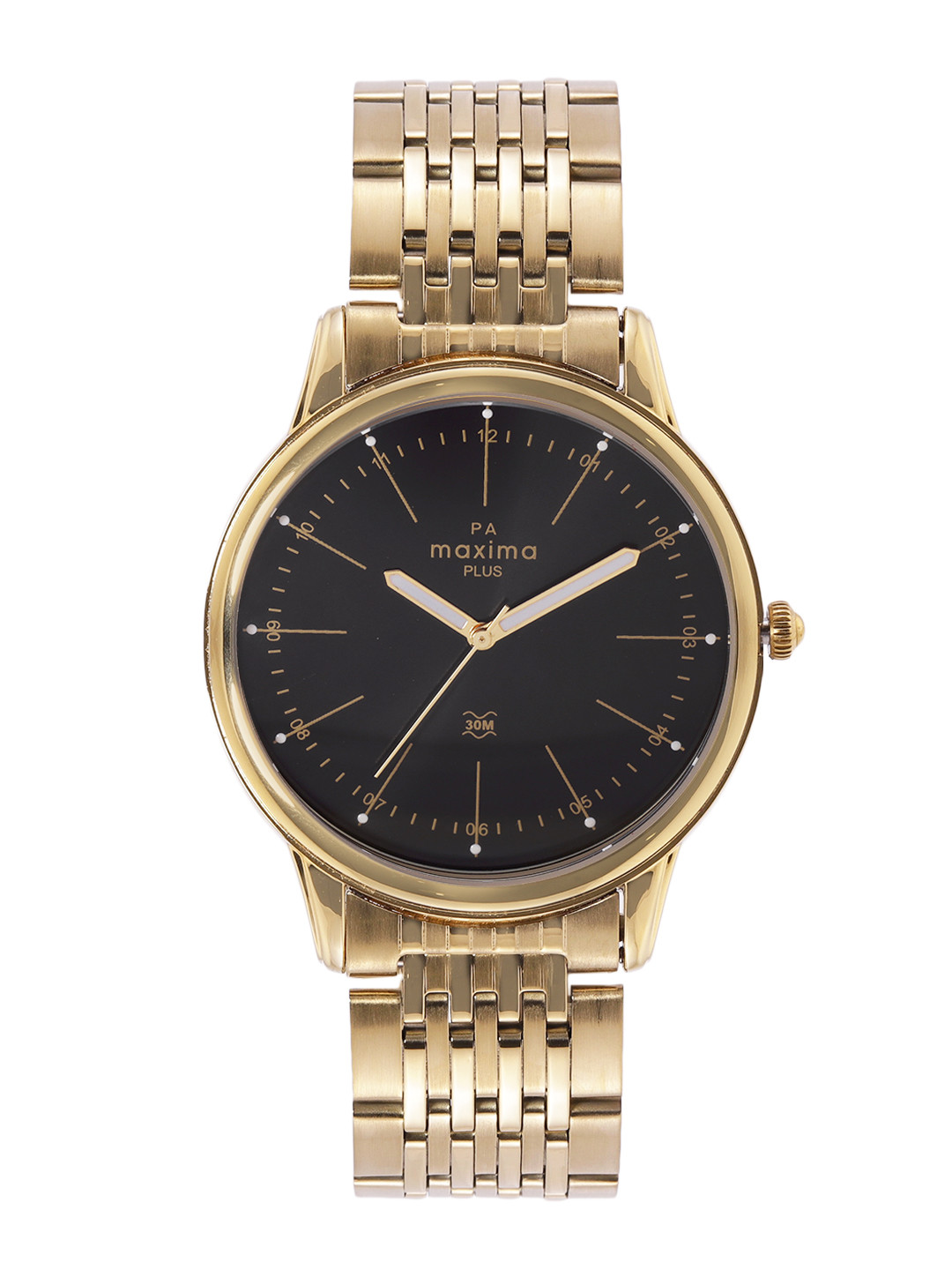 maxima Men Bracelet Style Straps Analogue Watch 56870CAGY