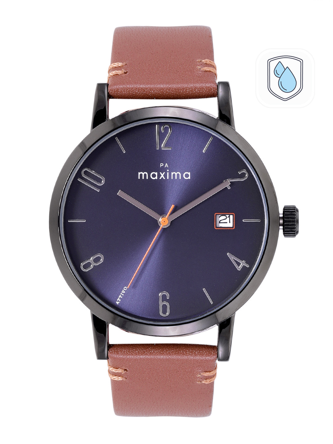 maxima Men Analogue Watch 67071LMGB