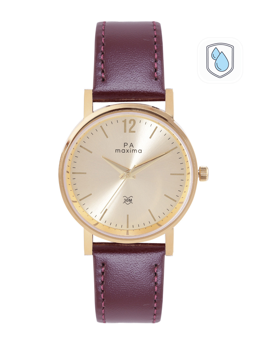 maxima Men Analogue Watch 56021LMGY