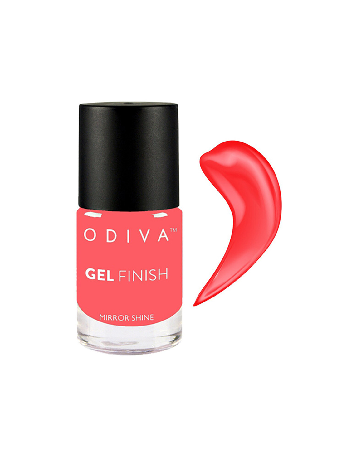 ODIVA Gel Finish Mirror Shine Long-Wearing Nail Polish 11 ml - Frist Flush Of Love 038