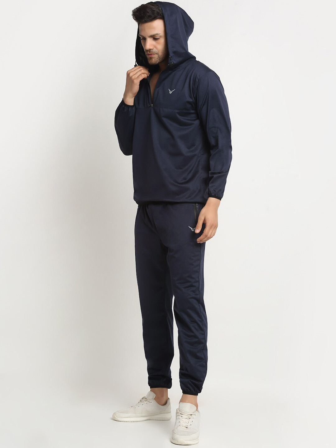 Invincible Men Lightweight Stretchable Sauna Lined Warm Up Set