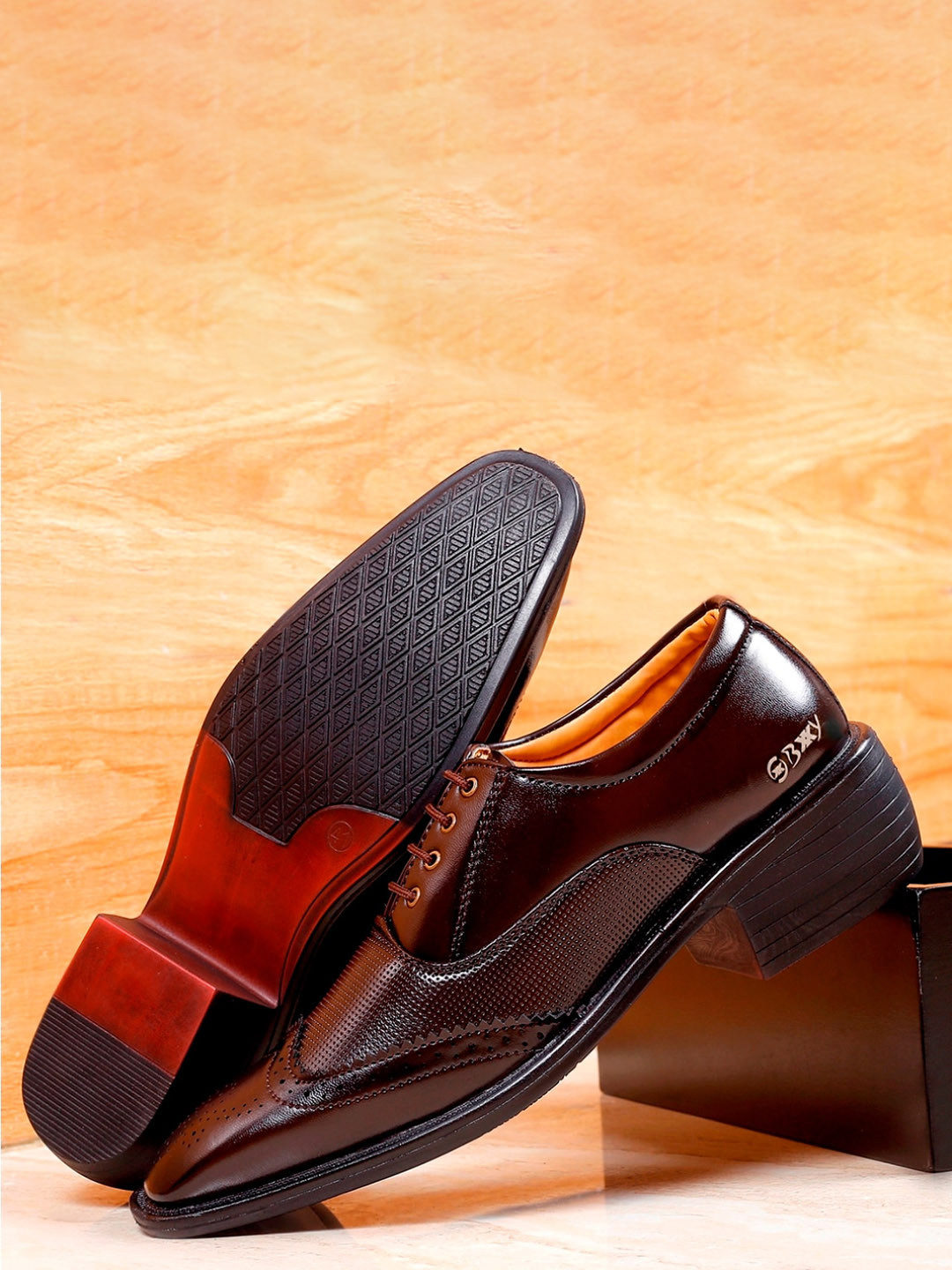 Bxxy Men Height increasing Formal Brogues