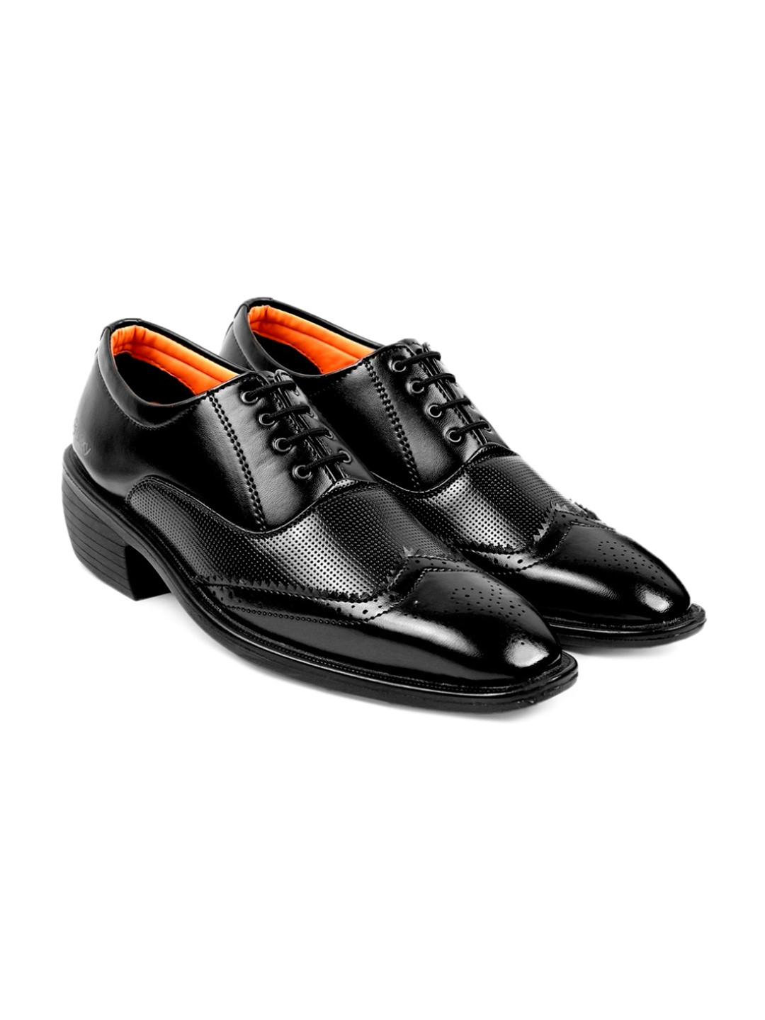 Bxxy Men Textured Height Increasing Formal Brogues