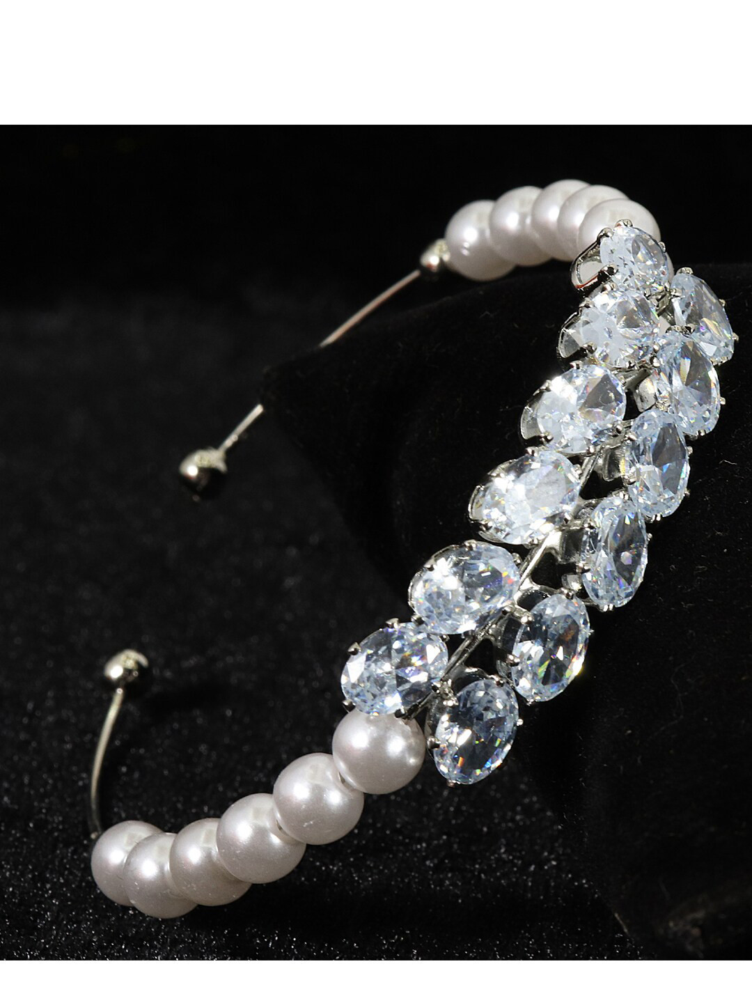 NMII Women AD Studded Kada Braceletn