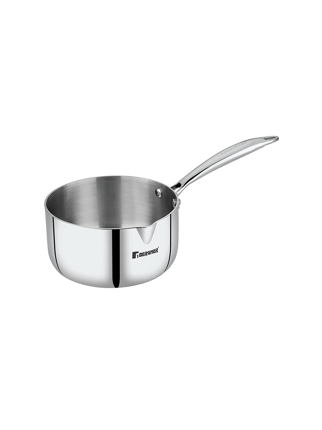 Bergner Argent TriPly Stainless Steel 14 cm Induction Bottom Milkpan