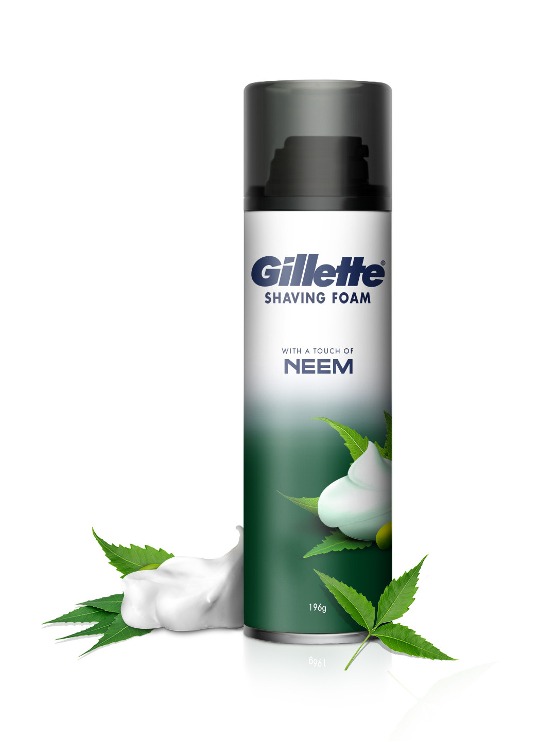 Gillette Men Pre-Shave Foam with Neem - 196g