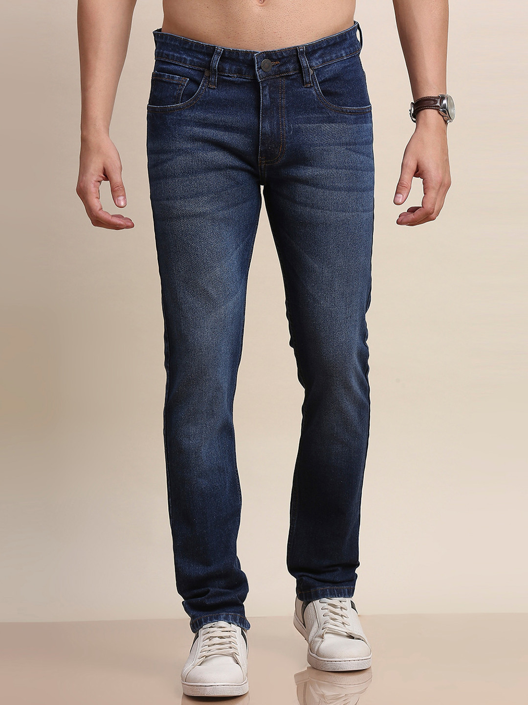 Moda Rapido Men Light Fade Skinny Fit Smart Stretchable Jeans