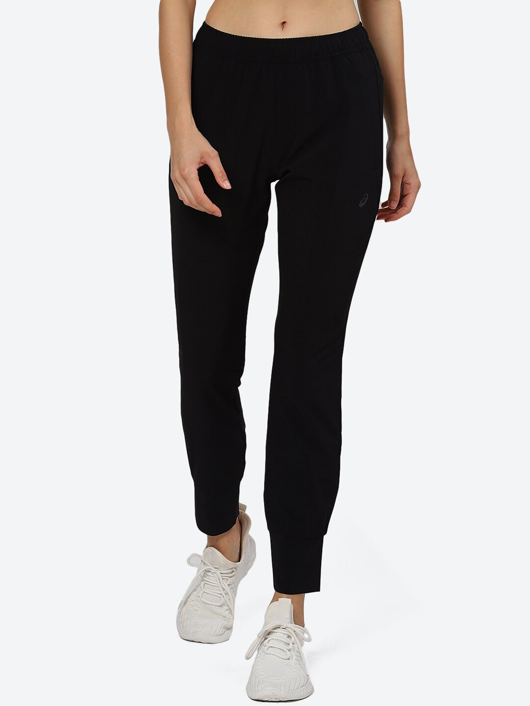 ASICS Women Black WMN TRNG CORE ST WVN PANT