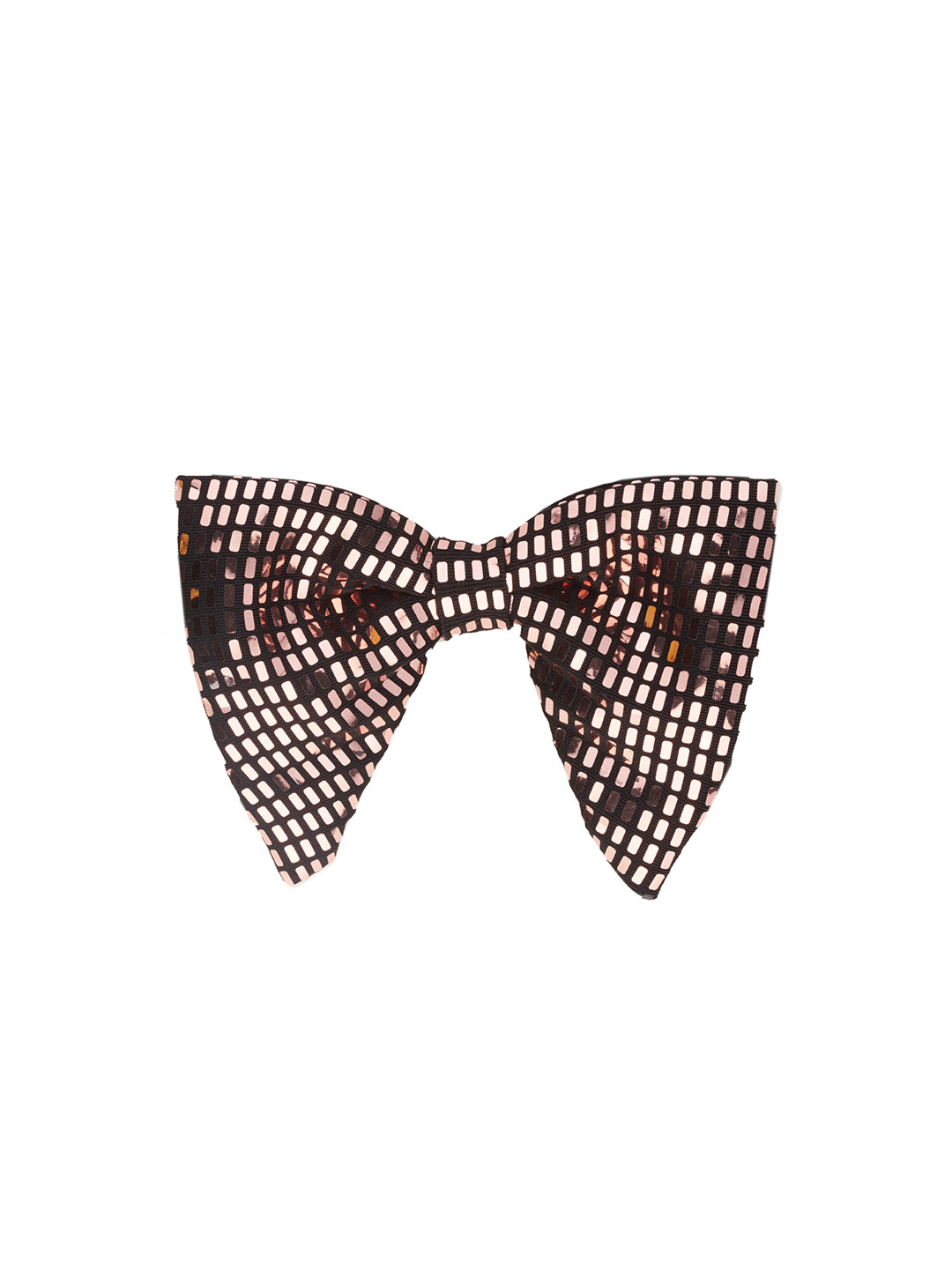 The Tie Hub Men Woven Design Butterfly Disco Bowtie