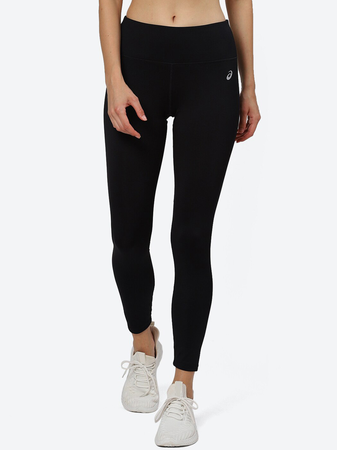 ASICS Women Brand Logo Printed High Waisted 7/8 Tight