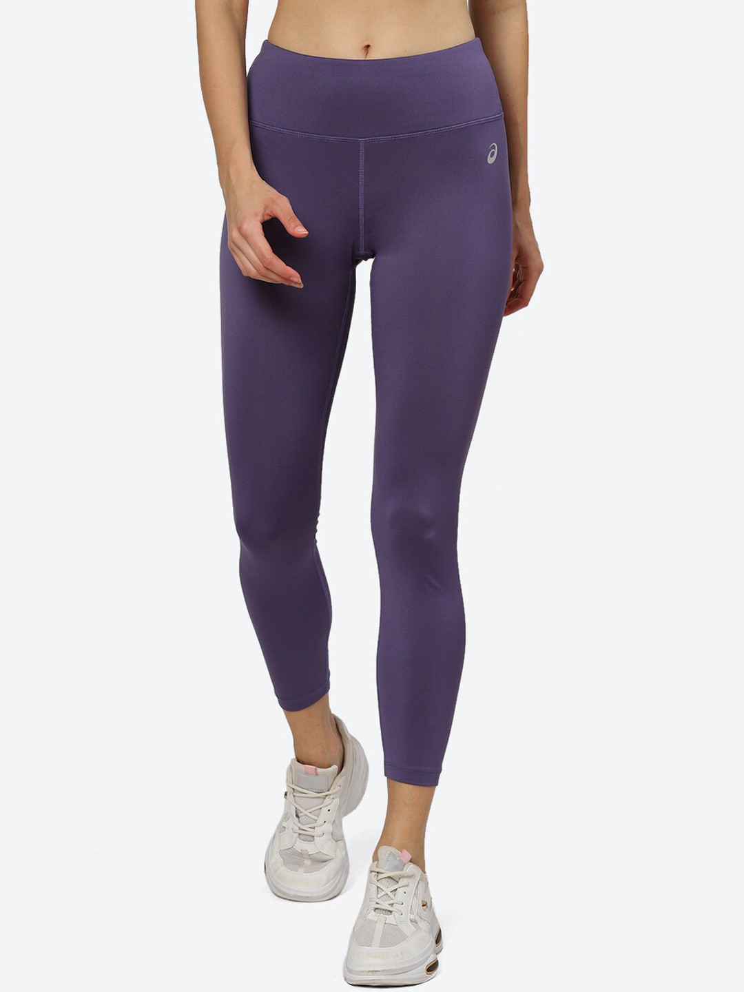 ASICS Women Purple HIGH WAISTED 7/8 TIGHT