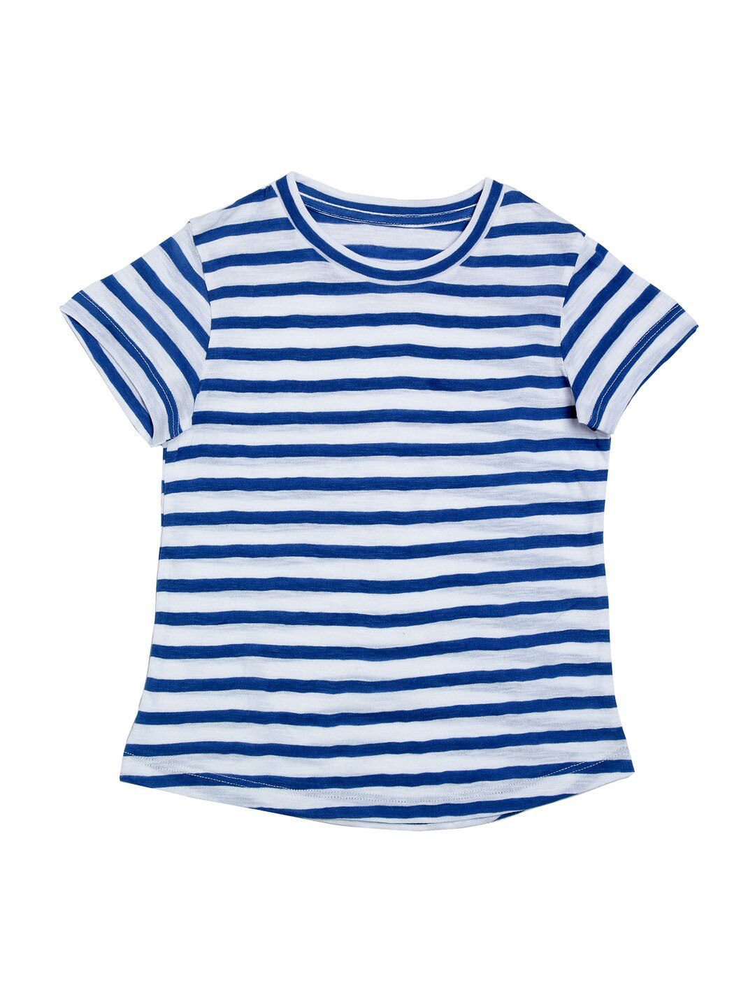 DOOR74 Kids Striped Cotton T-shirt