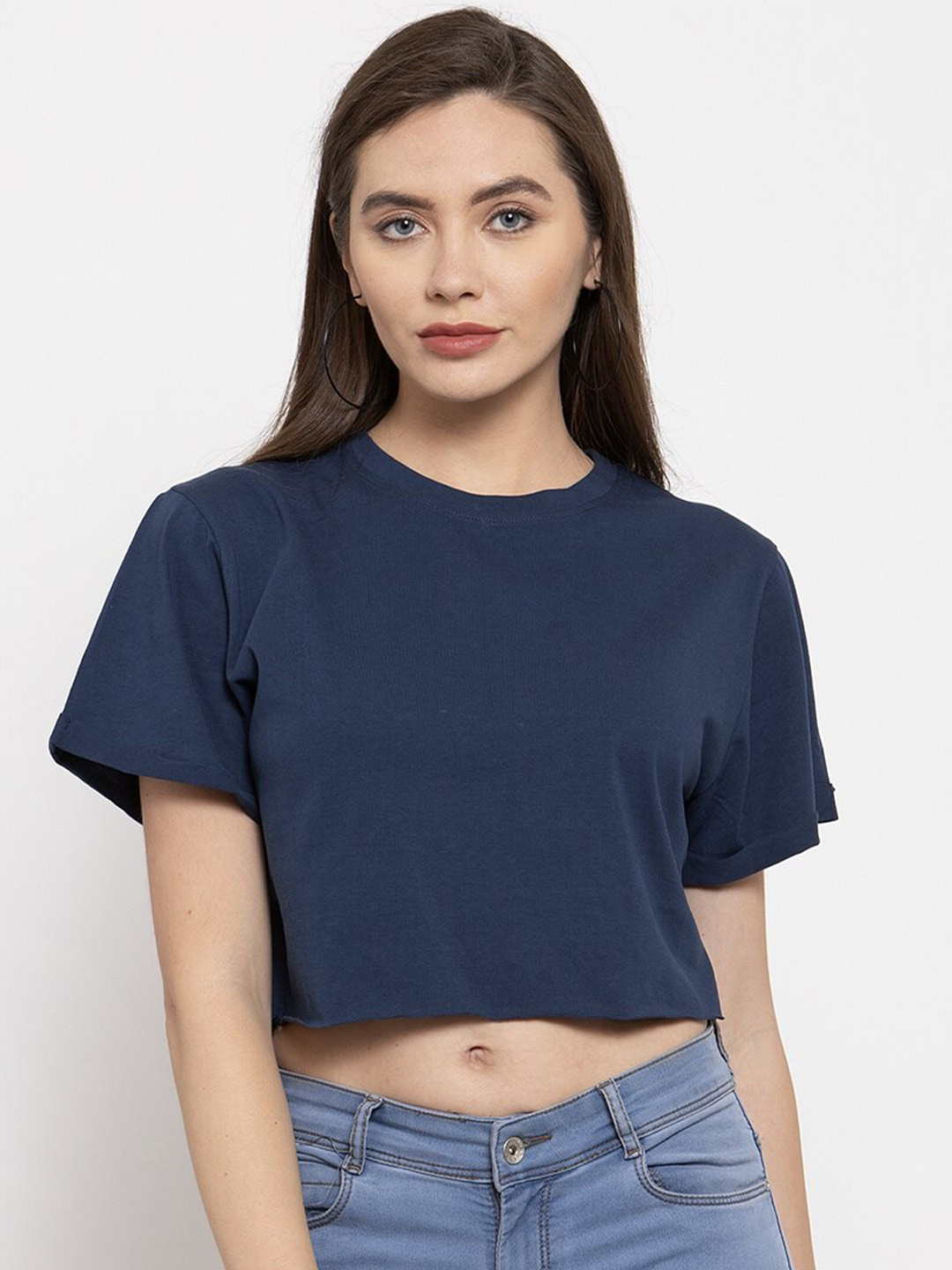 DOOR74 Cotton Crop T-shirt