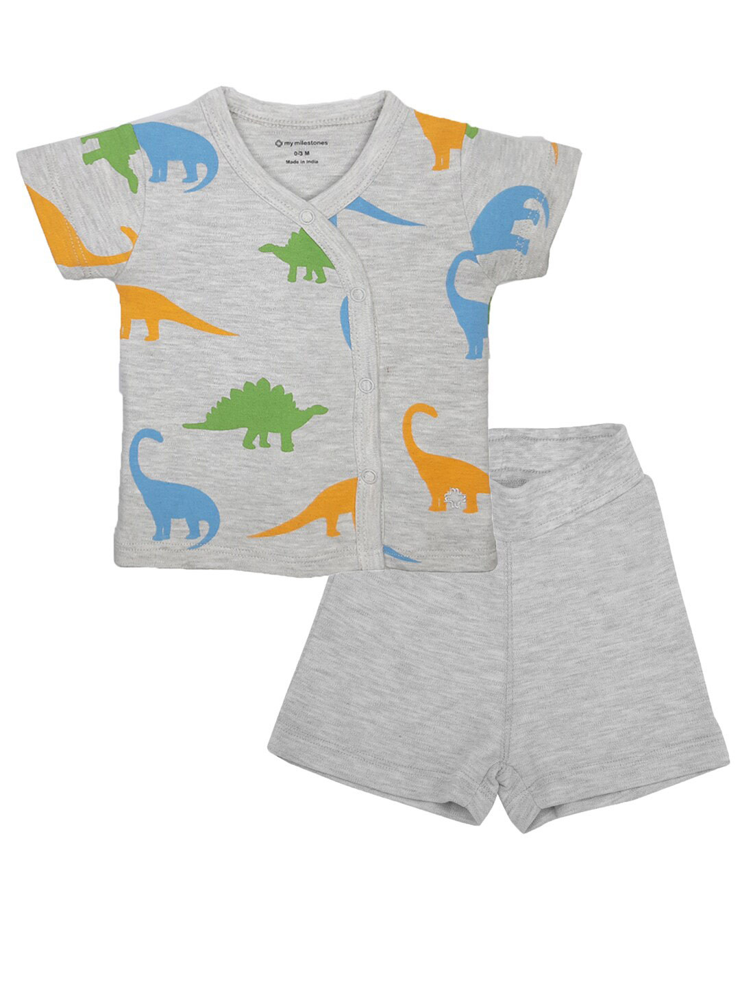 My Milestones Infant Boys Pure Cotton Clothing Set