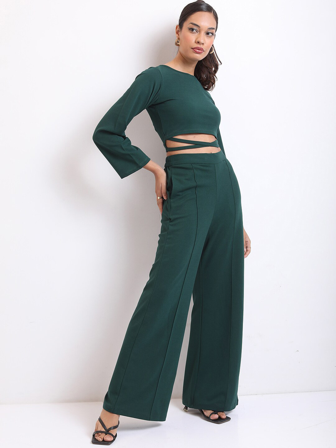 KETCH Long Sleeves Top With Trousers