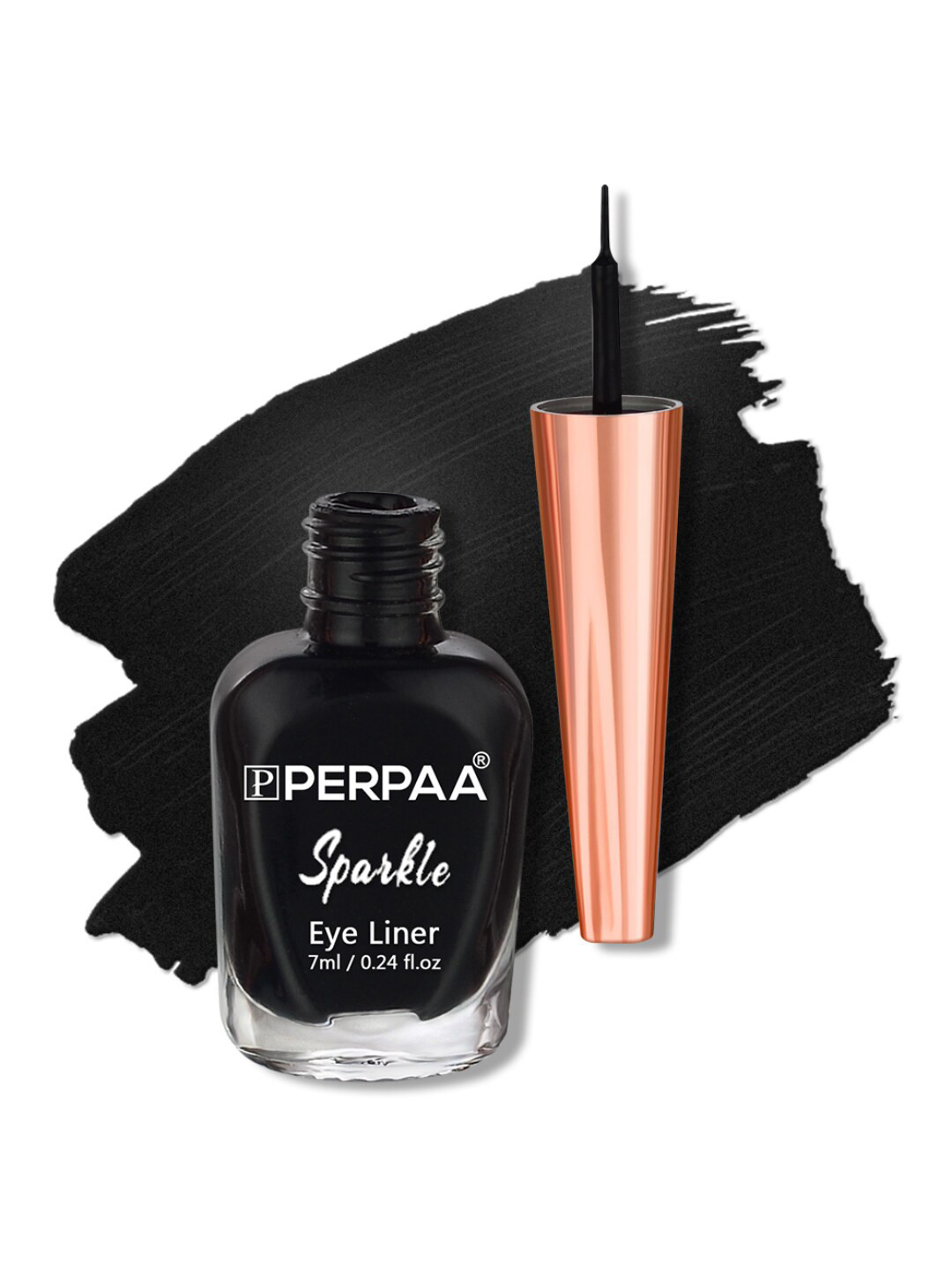 PERPAA Sparkle Absolute Shine Long Lasting Waterproof Eyeliner 7ml - Bold Black 01