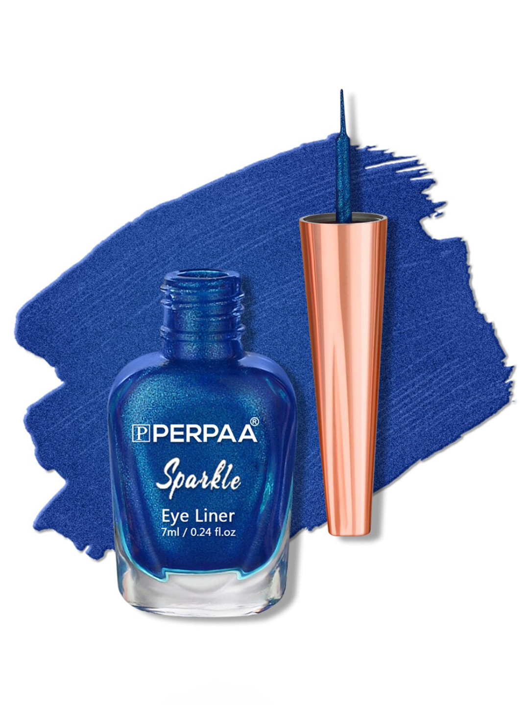 PERPAA Sparkle Absolute Shine Long Lasting Waterproof Eyeliner 7ml - Royal Blue 07