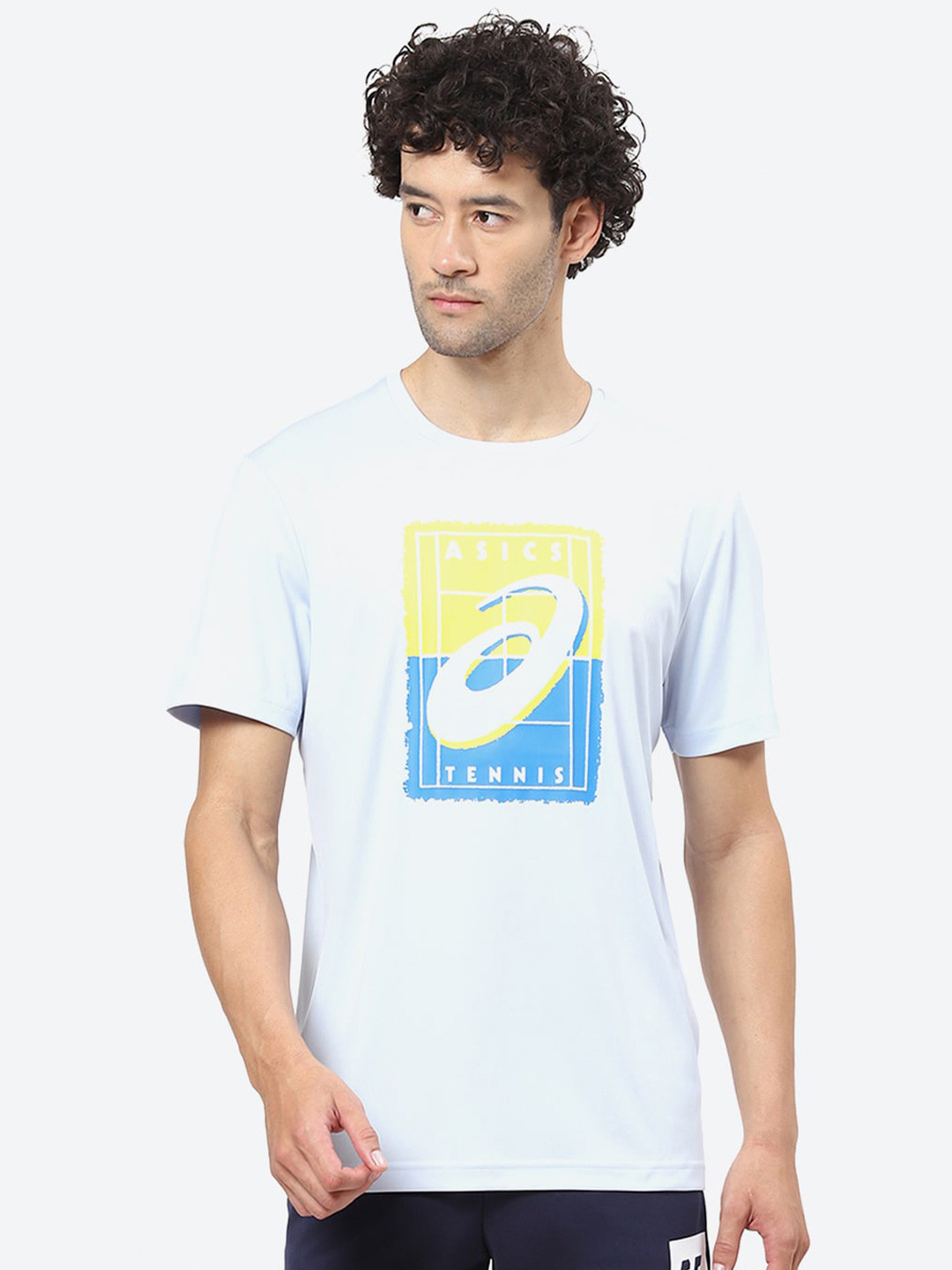 ASICS Graphic Printed Round Neck T-Shirt