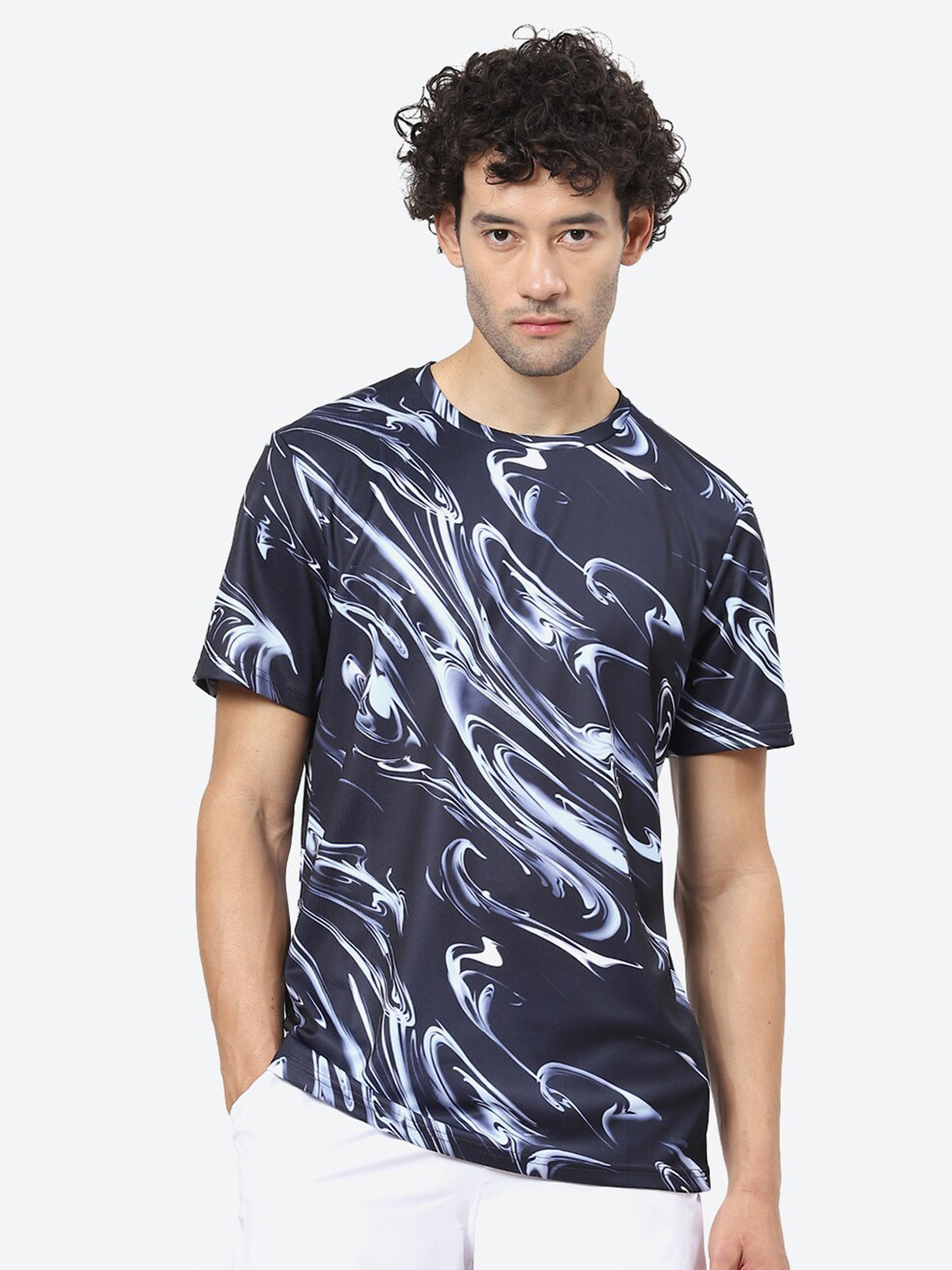 ASICS Abstract Printed T-Shirt