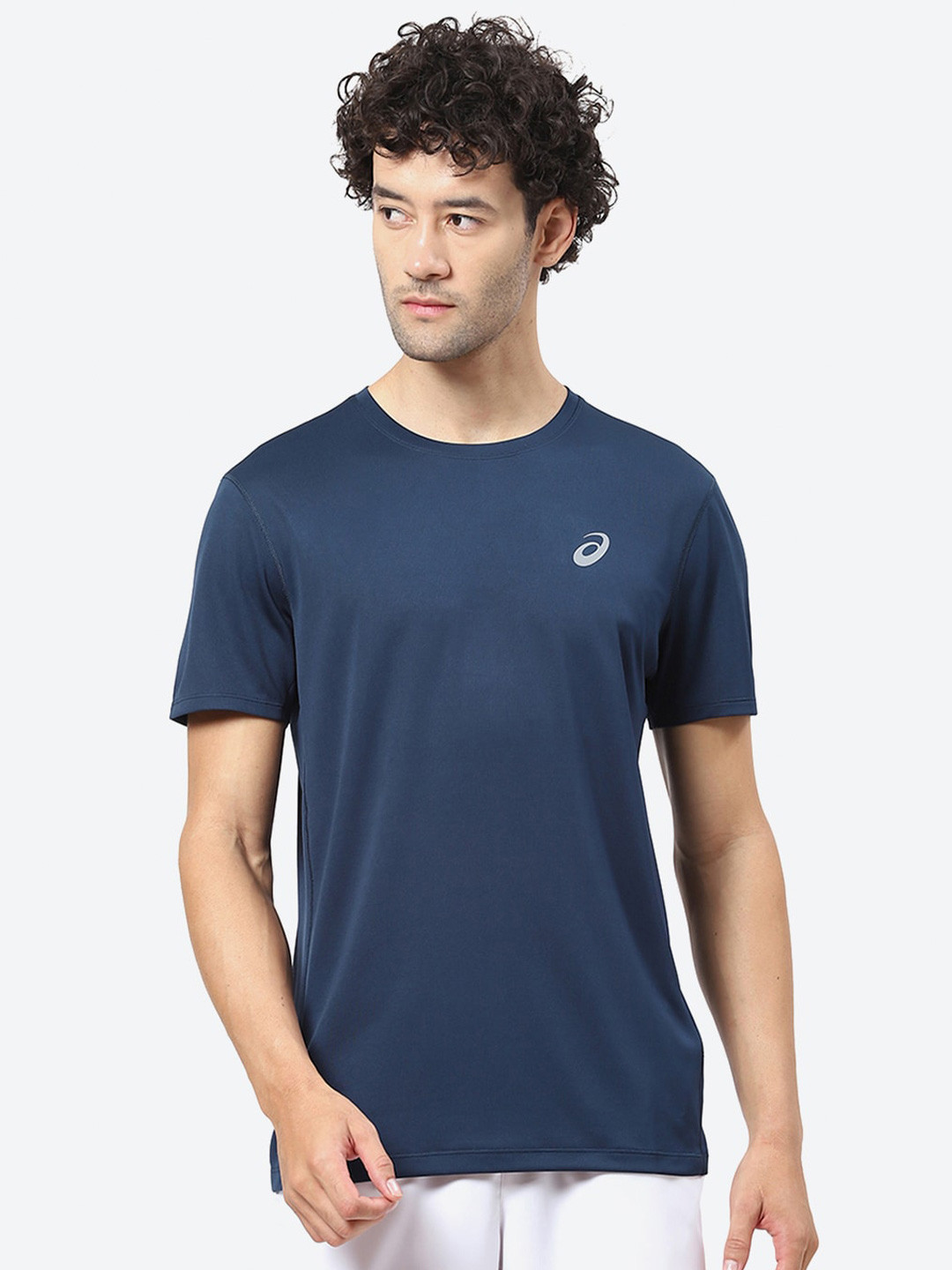 ASICS Round Neck Half Sleeve Casual T-Shirt