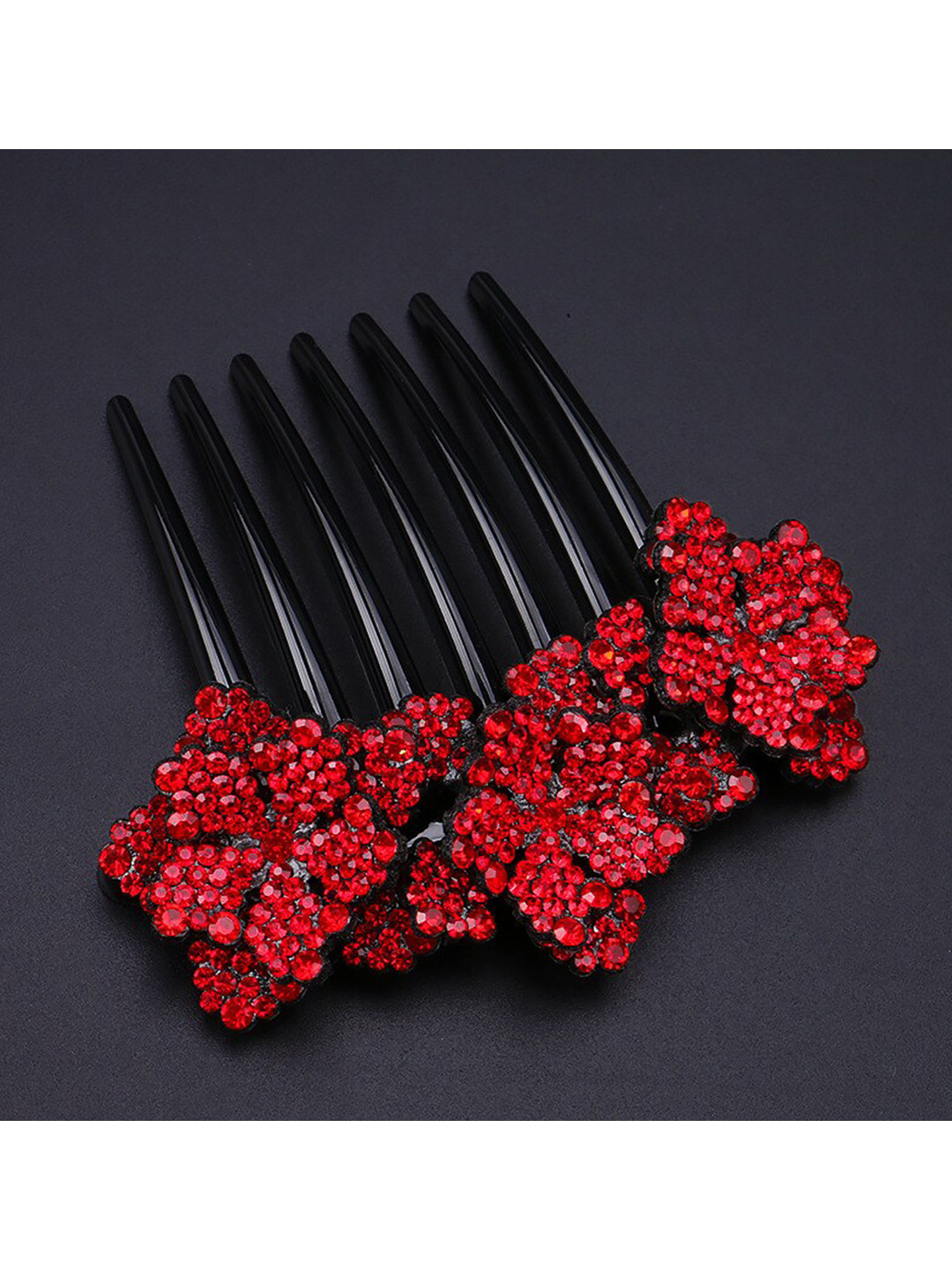 MIZORRI Women Embellished Plastic Comb Pin