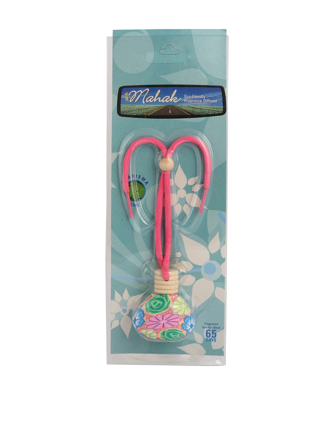 Sugandhim Charisma Hanging Car Perfume Elegant Glass Bottle Non Toxic Refreshing 15ml