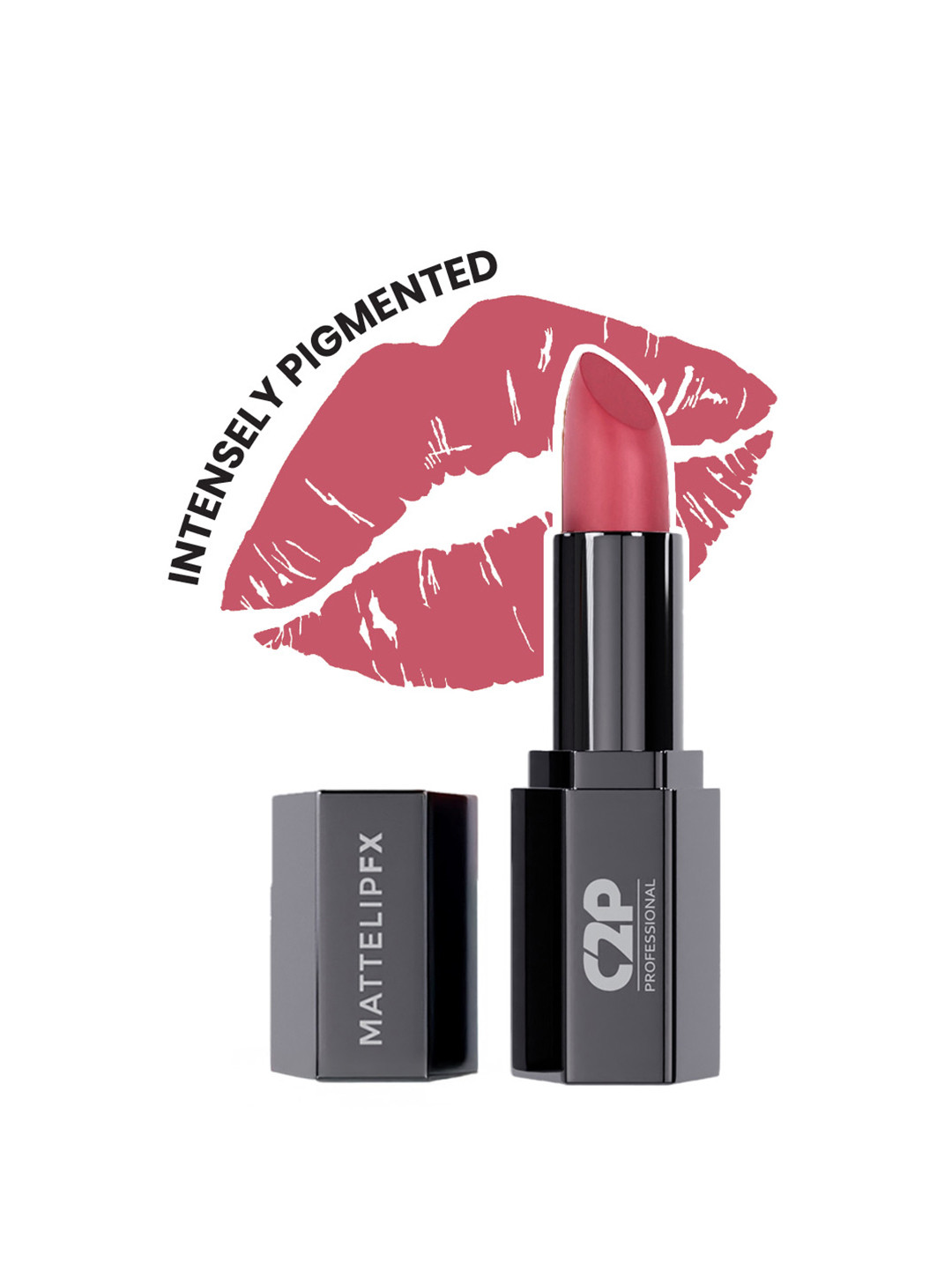 C2P PRO MAKEUP Matte Lip FX Long-Lasting Ultra Creamy Lipstick - Barely There 31