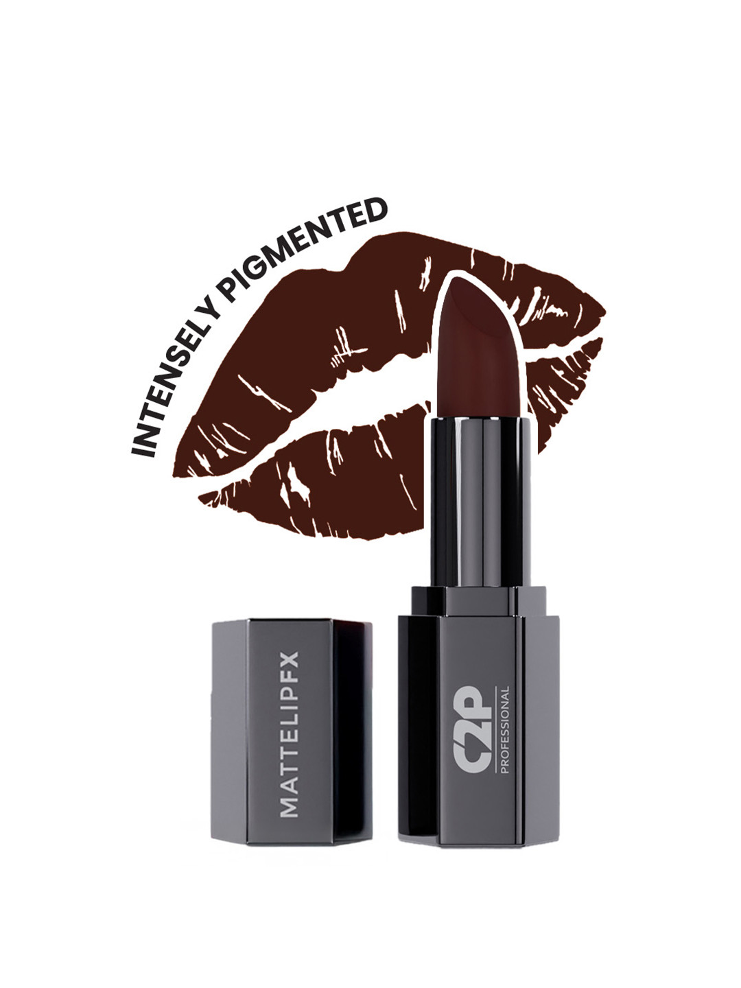 C2P PRO MAKEUP Matte Lip FX Long-Lasting Ultra Creamy Lipstick - Coco Bite 30