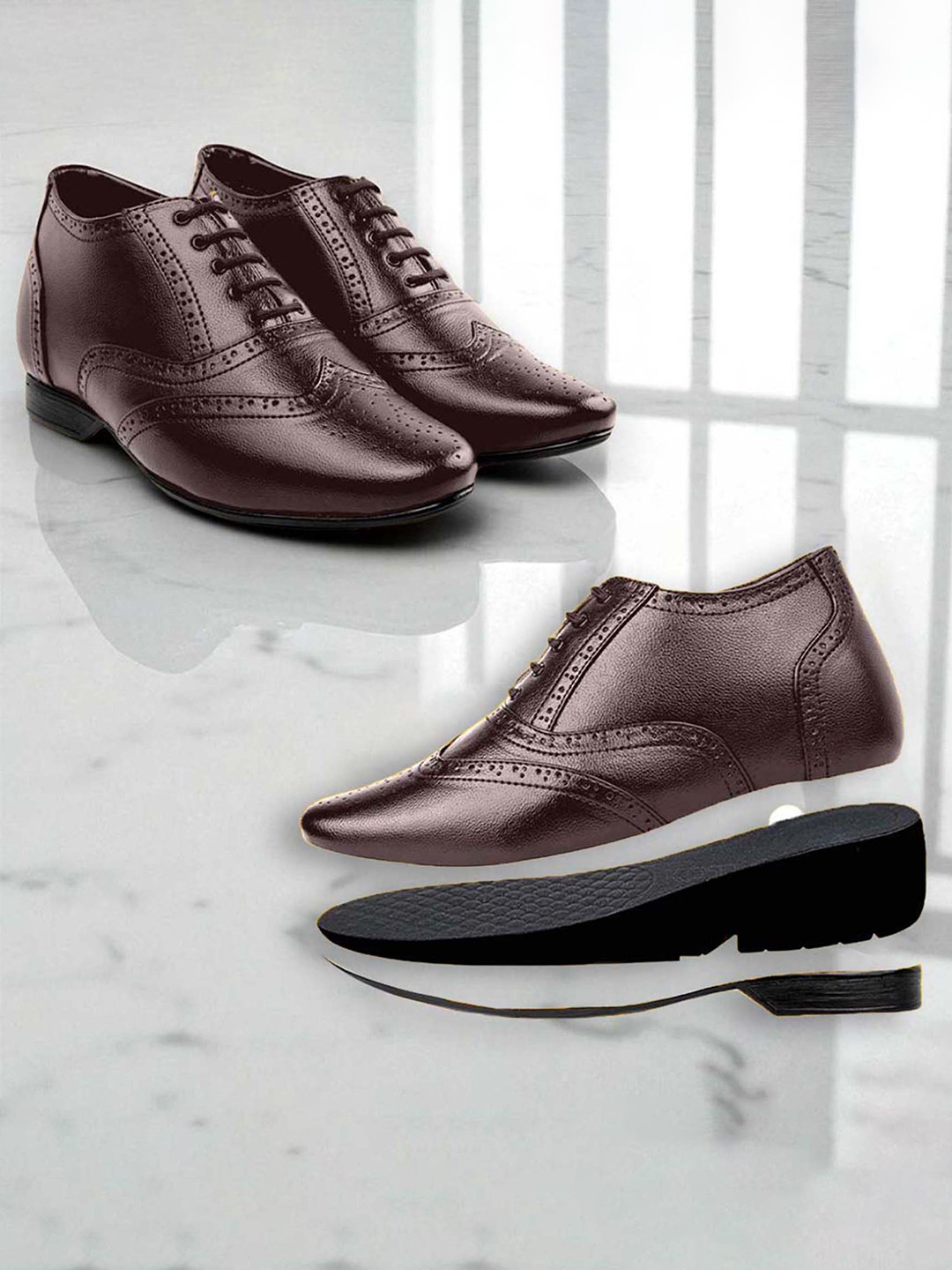 Bxxy Men Hidden Height Formal Oxford