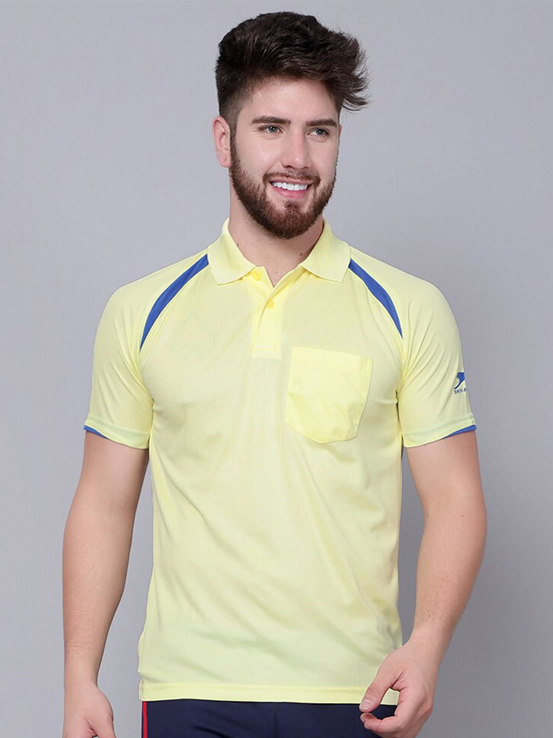 Shiv Naresh Polo Collar 3D Fit Sports T-shirt