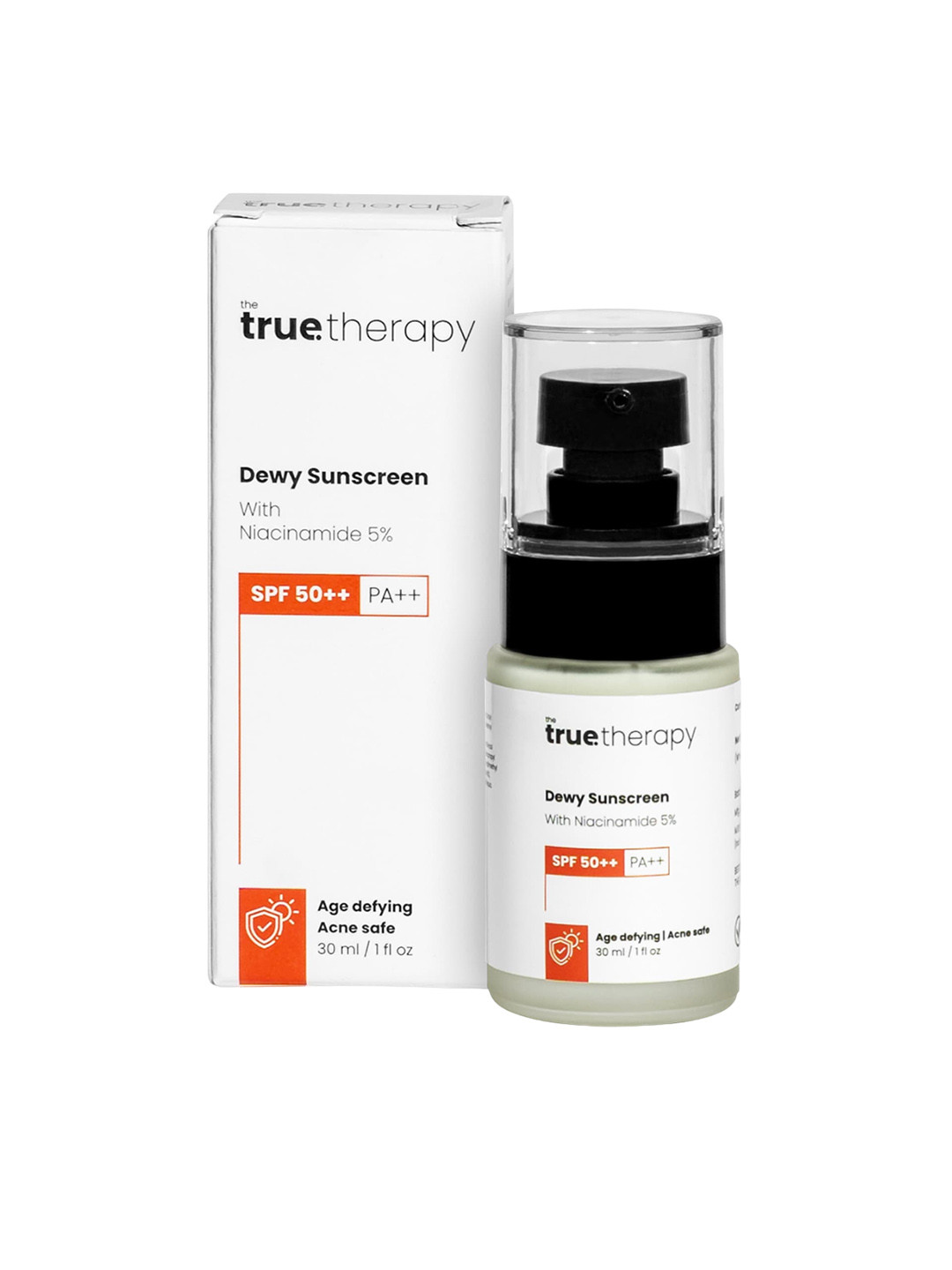 The True Therapy Dewy SPF 50++ Niacinamide 5% Sunscreen-30ml