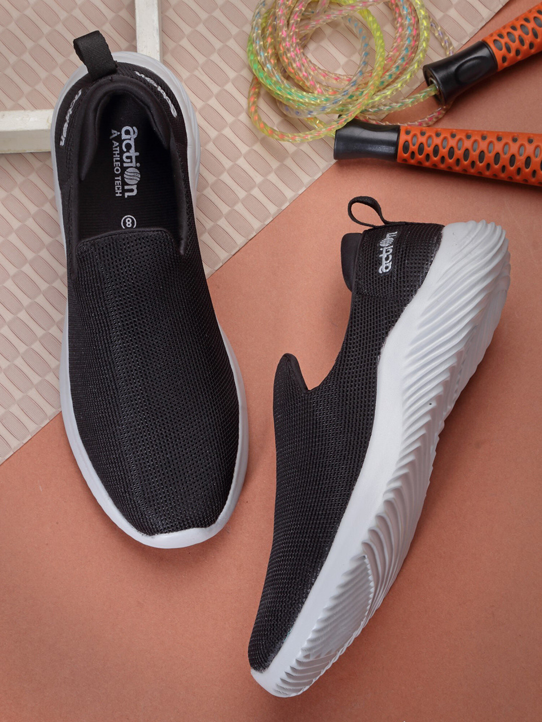 Action Men Mesh Technology Lightweight Non-Marking Running Shoes