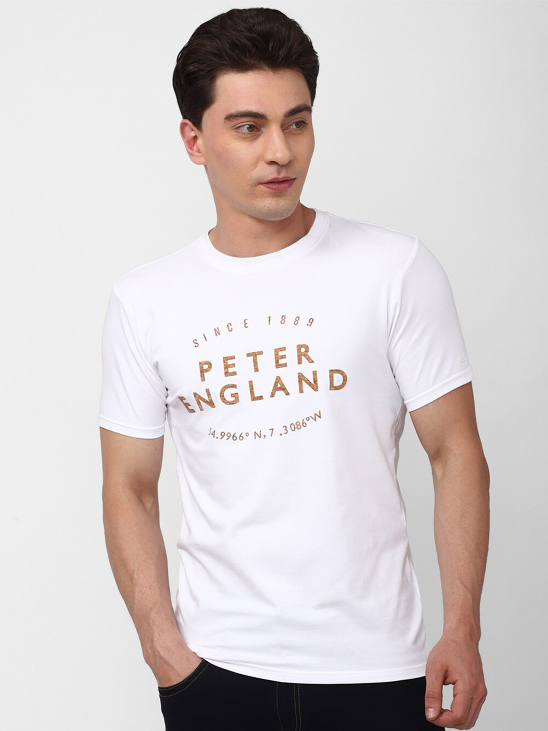 India Flipkart Peter England T Shirts Flipkart Peter England T - Main Image