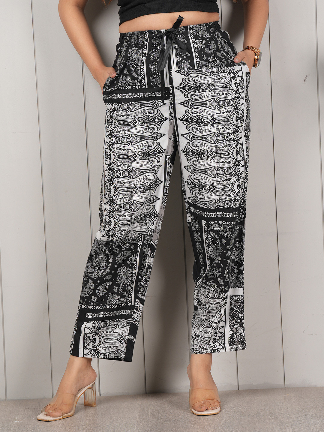 Style Shoes Women Printed Lounge Pants