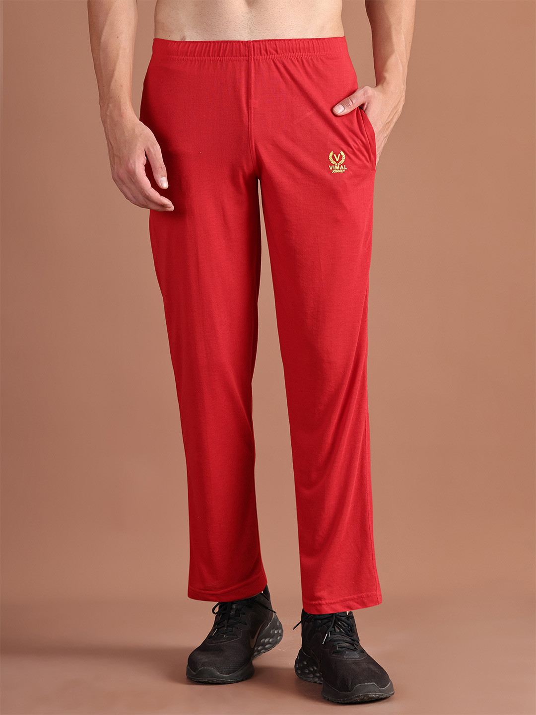 MACK JONNEY Men Regular Fit Cotton Skin Friendly Track Pants