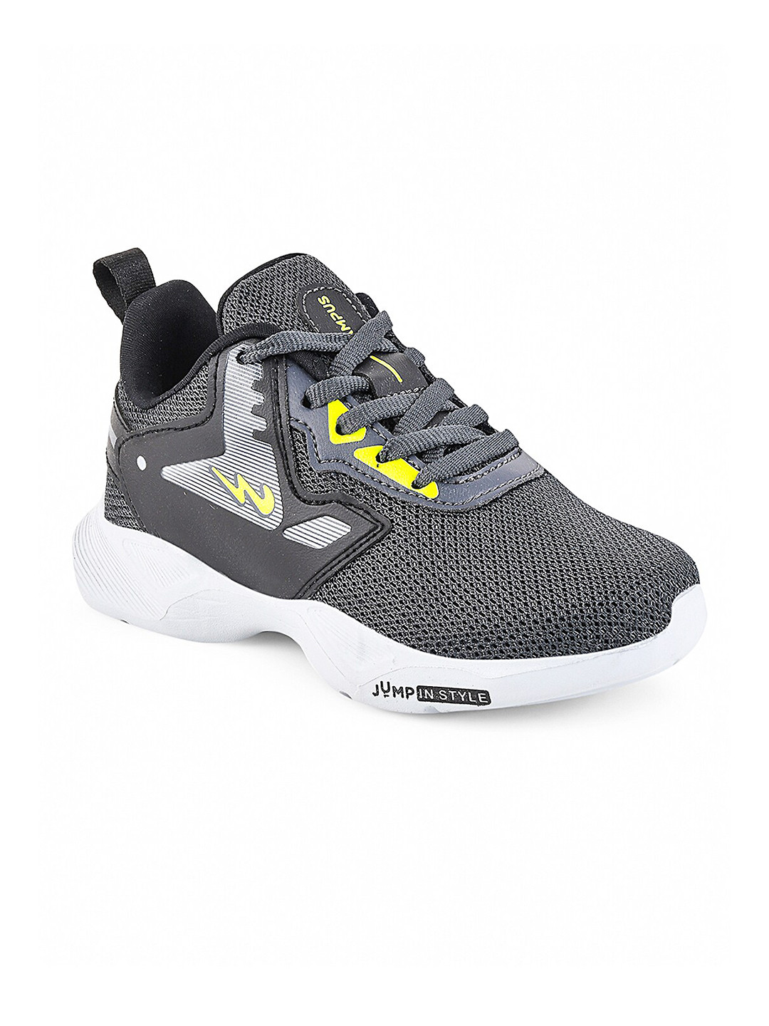 Campus Kids Mesh Running Non-Marking Lace-Up Shoes