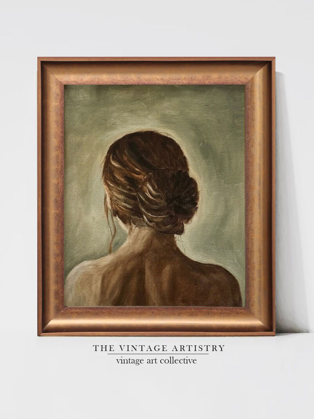 THE VINTAGE ARTISTRY Wood Wall Rectangle Paintings Wall Art -21 x 15In